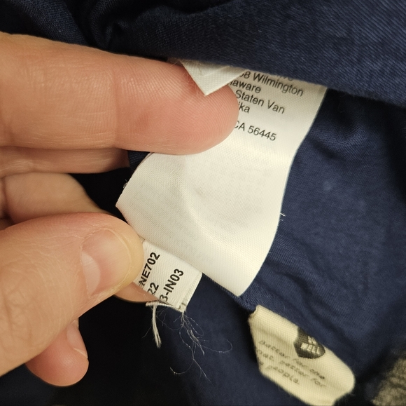 Madewell Pull-On Midi Skirt in Shibori Indigo Plaid Size M Cotton - Picture 8 of 12